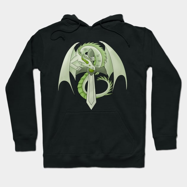 Peridot Sword Dragon Hoodie by BiscuitSnack